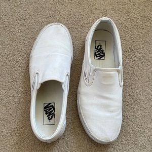 Size 9 white Vans